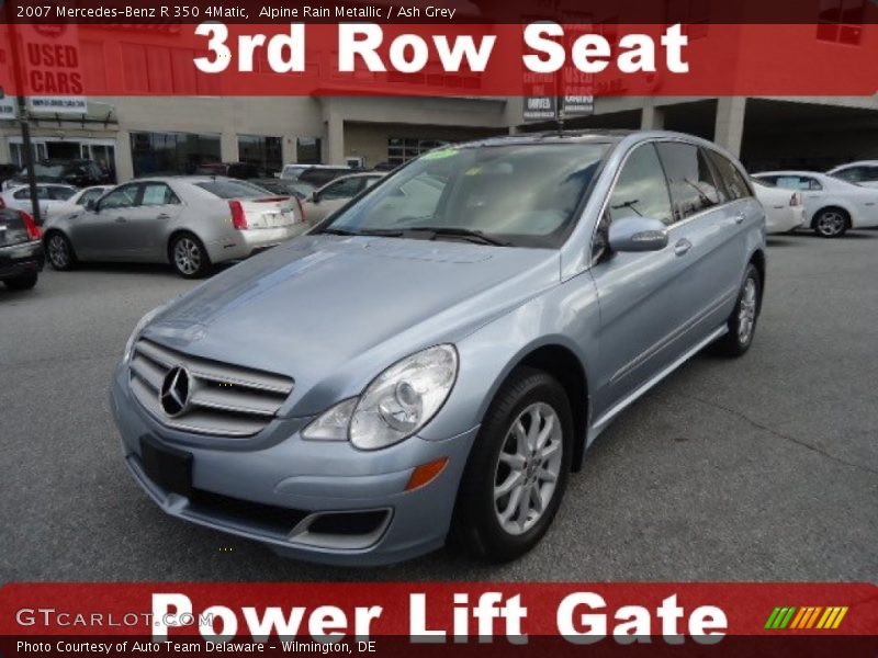 Alpine Rain Metallic / Ash Grey 2007 Mercedes-Benz R 350 4Matic
