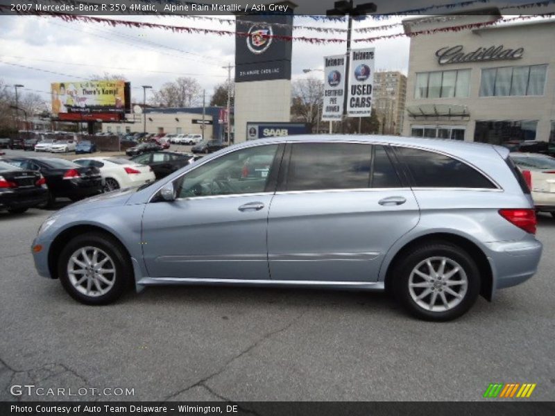 Alpine Rain Metallic / Ash Grey 2007 Mercedes-Benz R 350 4Matic