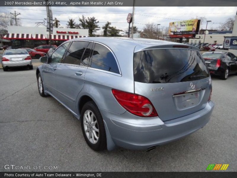 Alpine Rain Metallic / Ash Grey 2007 Mercedes-Benz R 350 4Matic