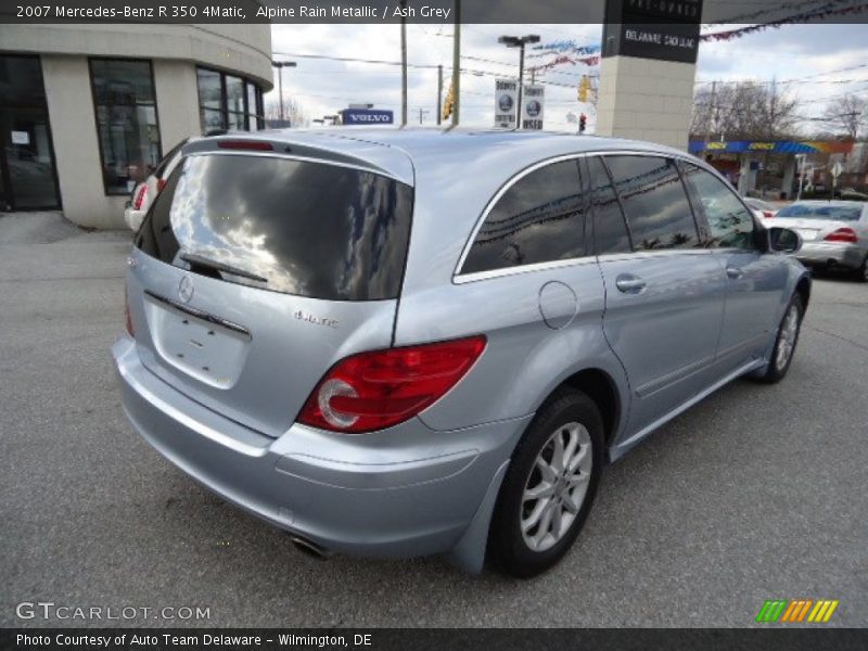 Alpine Rain Metallic / Ash Grey 2007 Mercedes-Benz R 350 4Matic