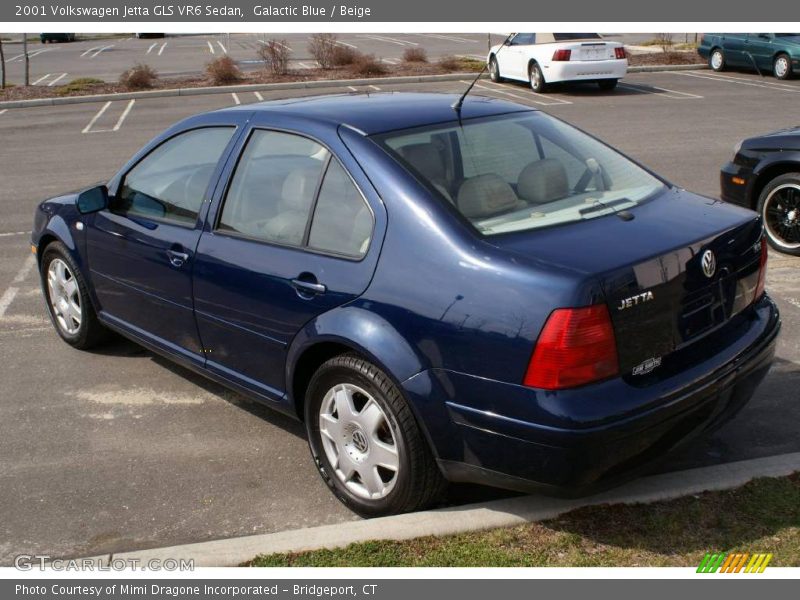 Galactic Blue / Beige 2001 Volkswagen Jetta GLS VR6 Sedan