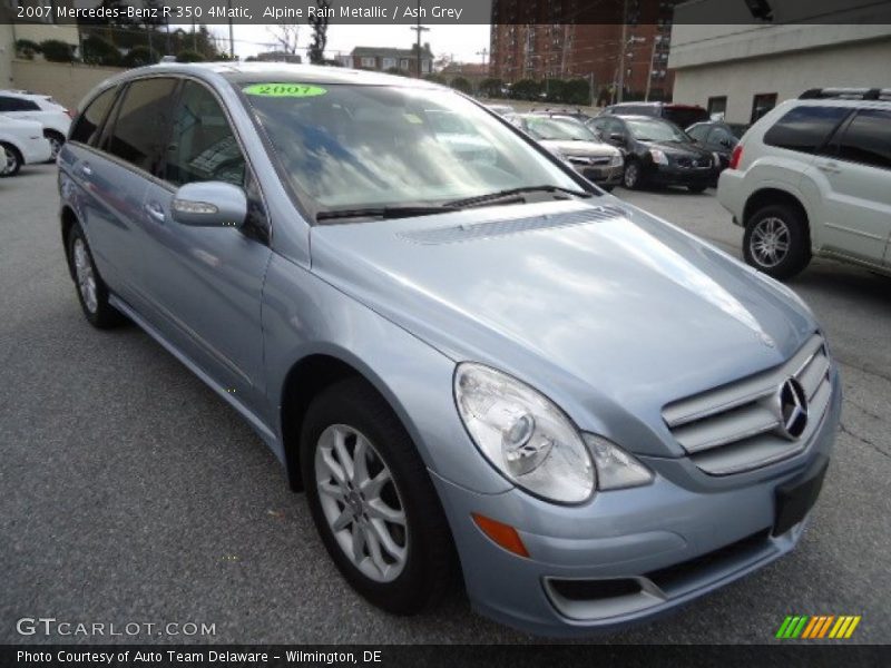 Alpine Rain Metallic / Ash Grey 2007 Mercedes-Benz R 350 4Matic