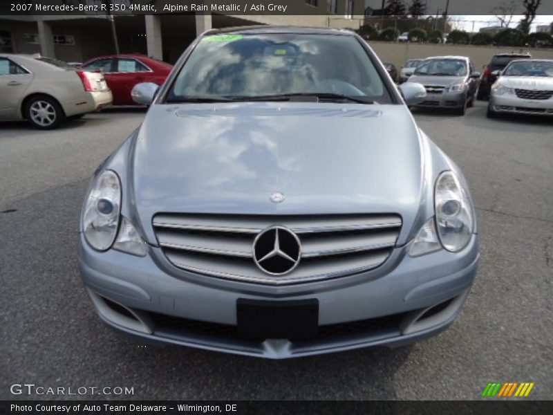 Alpine Rain Metallic / Ash Grey 2007 Mercedes-Benz R 350 4Matic