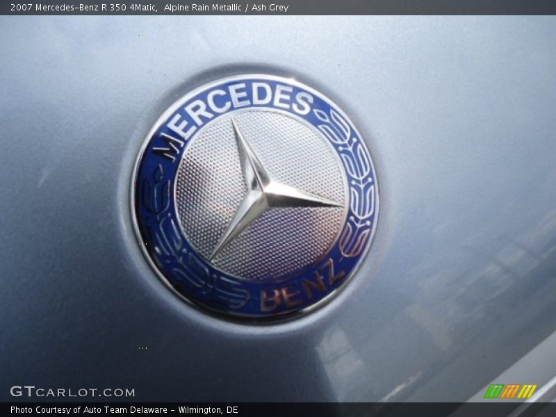 Alpine Rain Metallic / Ash Grey 2007 Mercedes-Benz R 350 4Matic