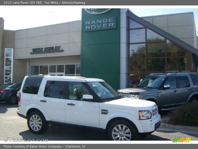 Fuji White / Almond/Nutmeg 2012 Land Rover LR4 HSE