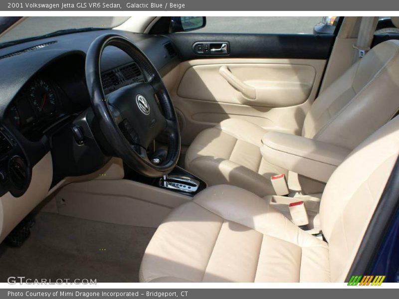 Galactic Blue / Beige 2001 Volkswagen Jetta GLS VR6 Sedan