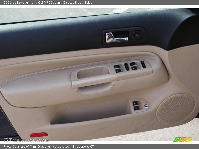Galactic Blue / Beige 2001 Volkswagen Jetta GLS VR6 Sedan