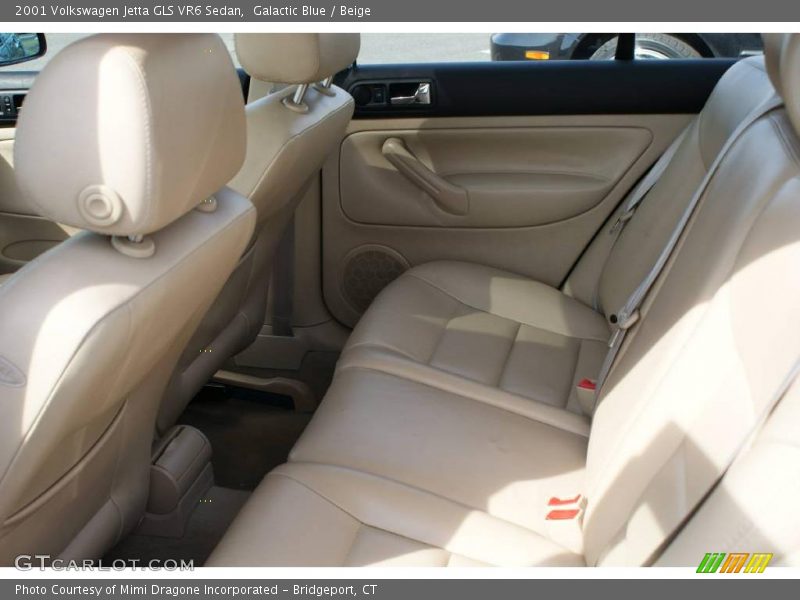 Galactic Blue / Beige 2001 Volkswagen Jetta GLS VR6 Sedan