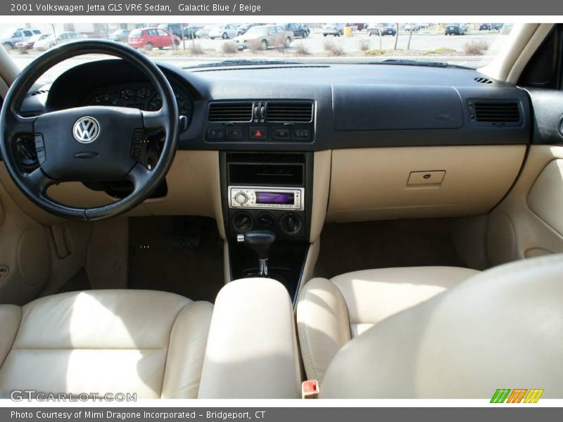 Galactic Blue / Beige 2001 Volkswagen Jetta GLS VR6 Sedan