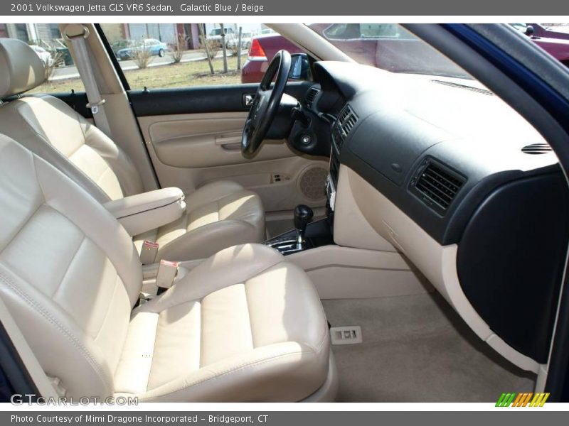Galactic Blue / Beige 2001 Volkswagen Jetta GLS VR6 Sedan
