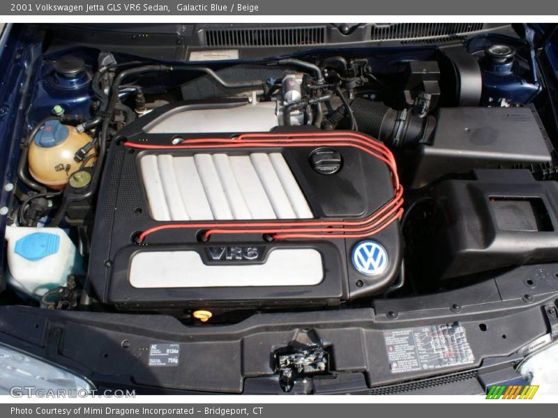 Galactic Blue / Beige 2001 Volkswagen Jetta GLS VR6 Sedan