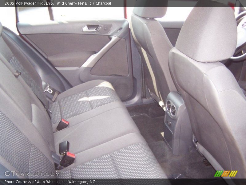 Wild Cherry Metallic / Charcoal 2009 Volkswagen Tiguan S