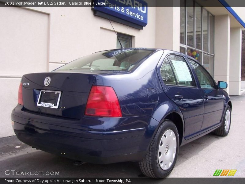 Galactic Blue / Beige 2001 Volkswagen Jetta GLS Sedan