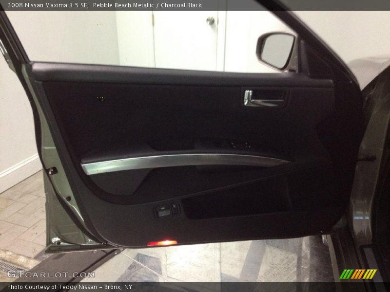 Pebble Beach Metallic / Charcoal Black 2008 Nissan Maxima 3.5 SE