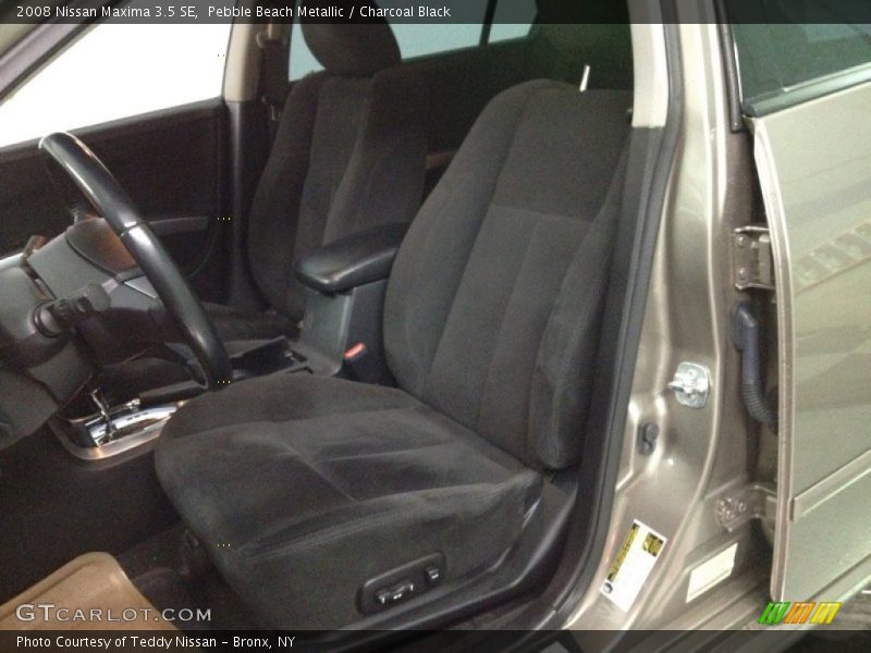 Pebble Beach Metallic / Charcoal Black 2008 Nissan Maxima 3.5 SE