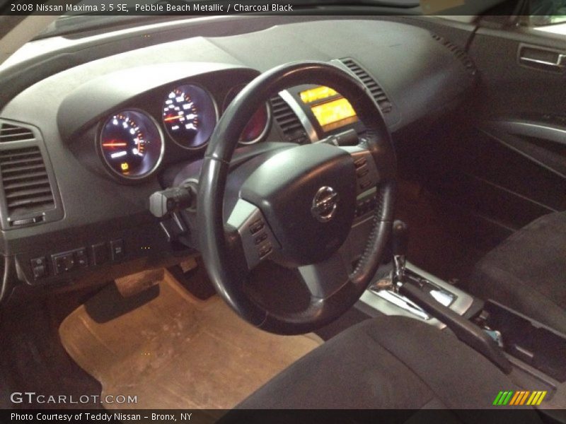 Pebble Beach Metallic / Charcoal Black 2008 Nissan Maxima 3.5 SE
