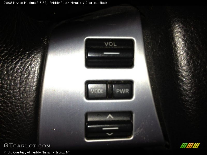 Pebble Beach Metallic / Charcoal Black 2008 Nissan Maxima 3.5 SE