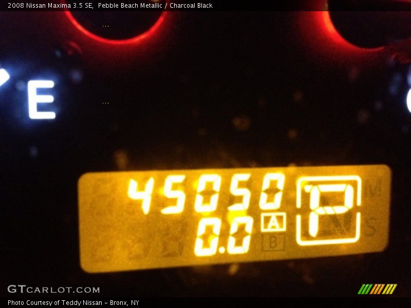 Pebble Beach Metallic / Charcoal Black 2008 Nissan Maxima 3.5 SE