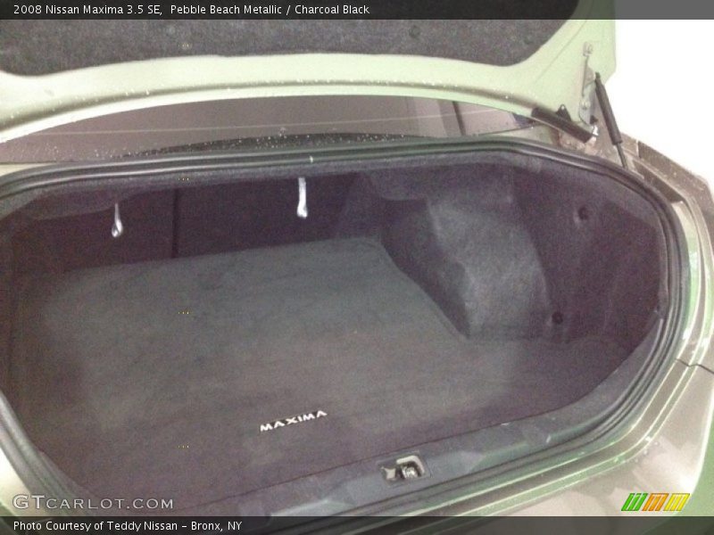 Pebble Beach Metallic / Charcoal Black 2008 Nissan Maxima 3.5 SE