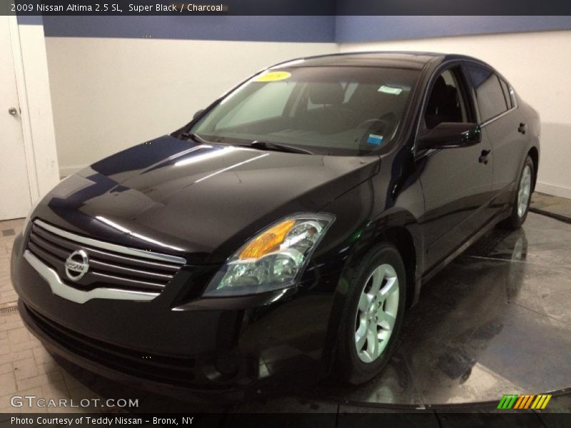 Super Black / Charcoal 2009 Nissan Altima 2.5 SL