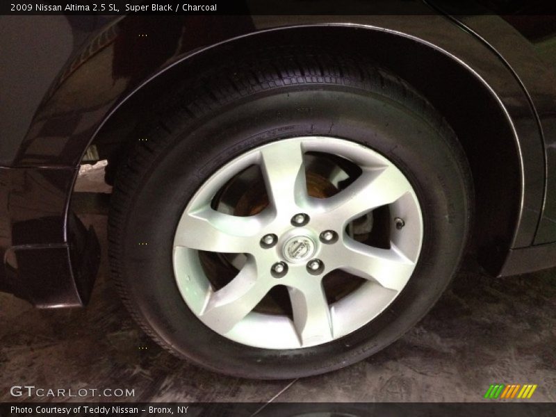Super Black / Charcoal 2009 Nissan Altima 2.5 SL