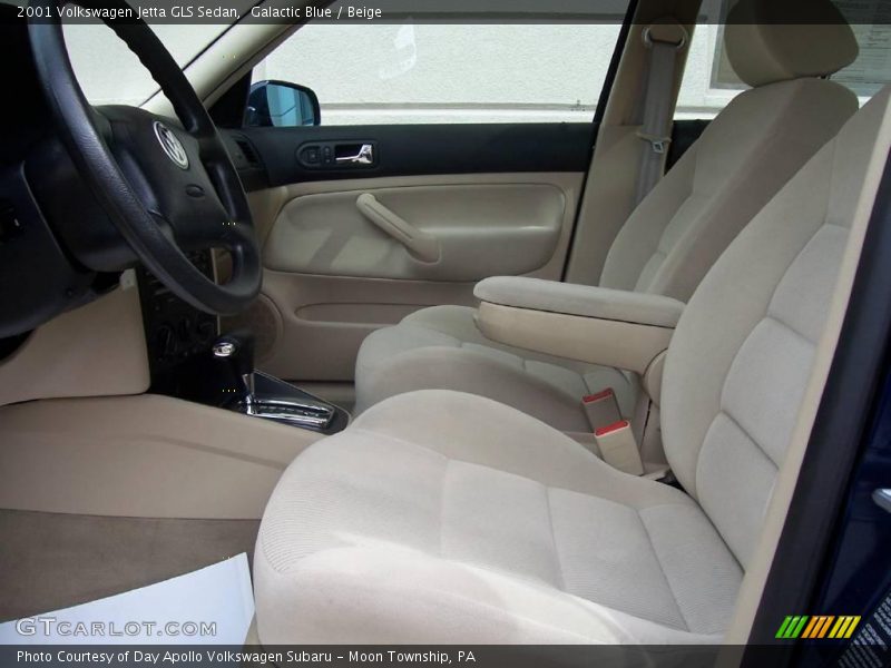 Galactic Blue / Beige 2001 Volkswagen Jetta GLS Sedan