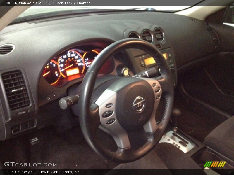 Super Black / Charcoal 2009 Nissan Altima 2.5 SL