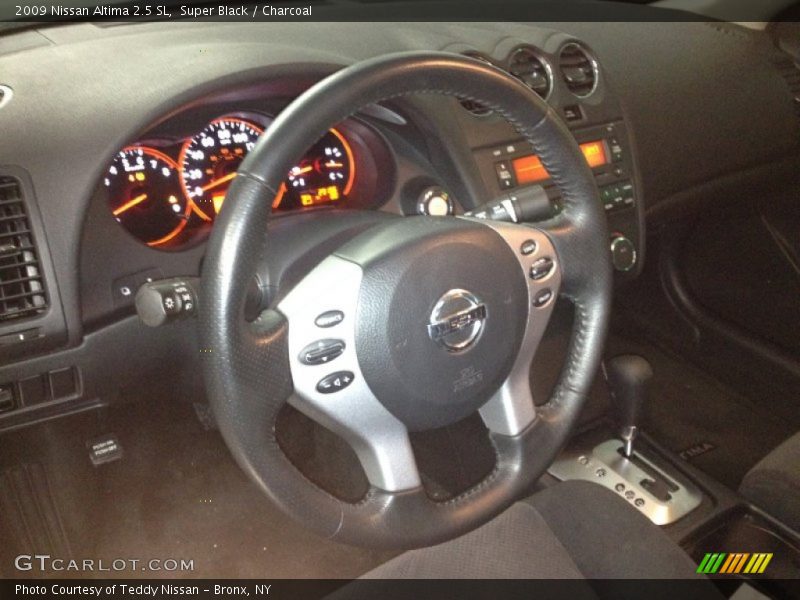 Super Black / Charcoal 2009 Nissan Altima 2.5 SL