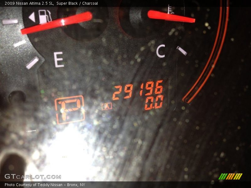 Super Black / Charcoal 2009 Nissan Altima 2.5 SL