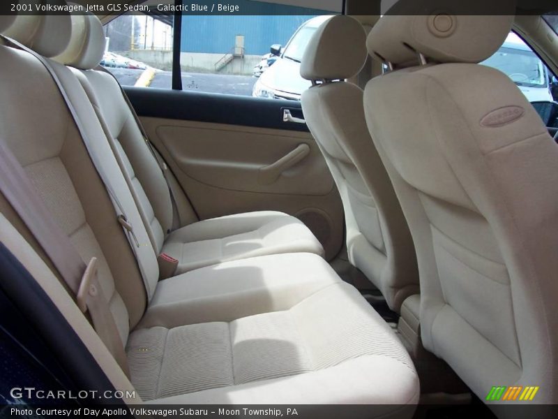 Galactic Blue / Beige 2001 Volkswagen Jetta GLS Sedan