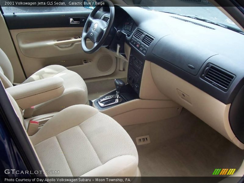 Galactic Blue / Beige 2001 Volkswagen Jetta GLS Sedan