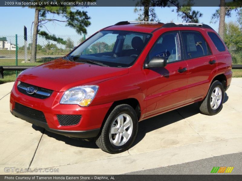 Front 3/4 View of 2009 Sportage LX V6 4x4