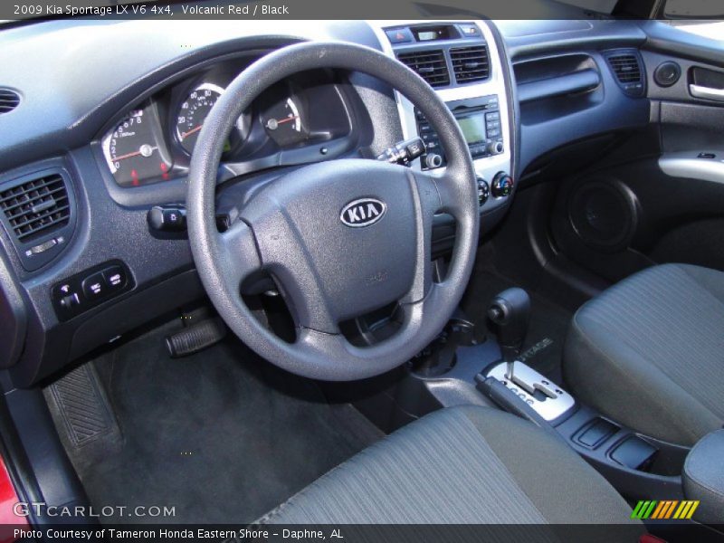 Dashboard of 2009 Sportage LX V6 4x4