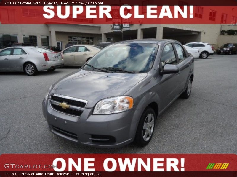 Medium Gray / Charcoal 2010 Chevrolet Aveo LT Sedan