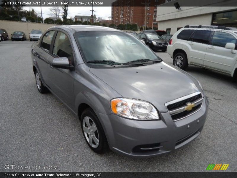 Medium Gray / Charcoal 2010 Chevrolet Aveo LT Sedan