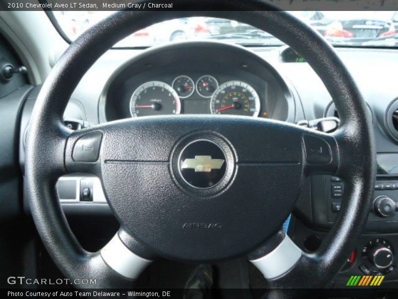 Medium Gray / Charcoal 2010 Chevrolet Aveo LT Sedan