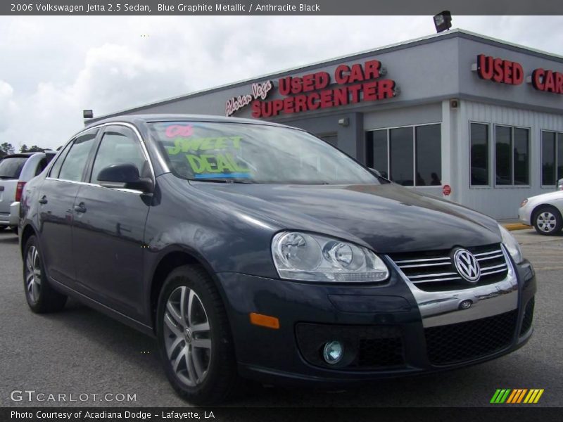 Blue Graphite Metallic / Anthracite Black 2006 Volkswagen Jetta 2.5 Sedan