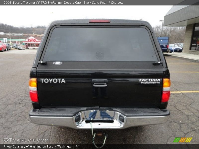 Black Sand Pearl / Charcoal 2003 Toyota Tacoma V6 TRD PreRunner Double Cab