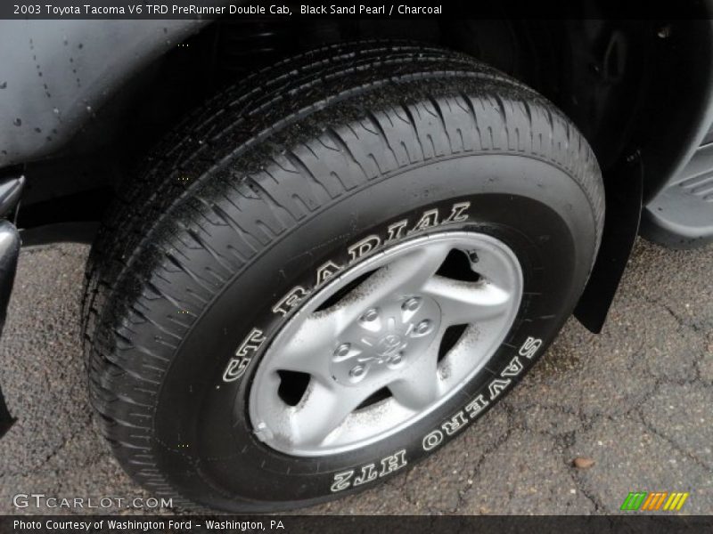 Black Sand Pearl / Charcoal 2003 Toyota Tacoma V6 TRD PreRunner Double Cab