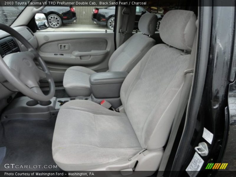Black Sand Pearl / Charcoal 2003 Toyota Tacoma V6 TRD PreRunner Double Cab