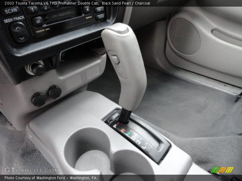Black Sand Pearl / Charcoal 2003 Toyota Tacoma V6 TRD PreRunner Double Cab