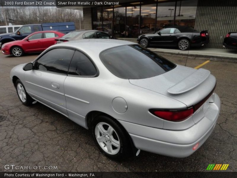 Silver Frost Metallic / Dark Charcoal 2003 Ford Escort ZX2 Coupe