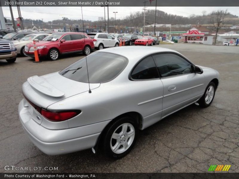 Silver Frost Metallic / Dark Charcoal 2003 Ford Escort ZX2 Coupe