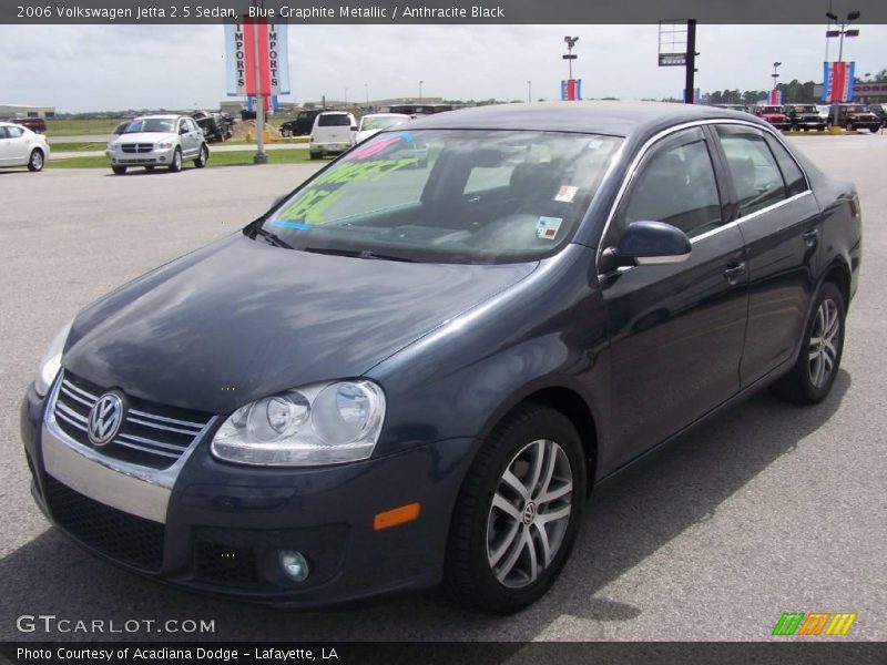 Blue Graphite Metallic / Anthracite Black 2006 Volkswagen Jetta 2.5 Sedan