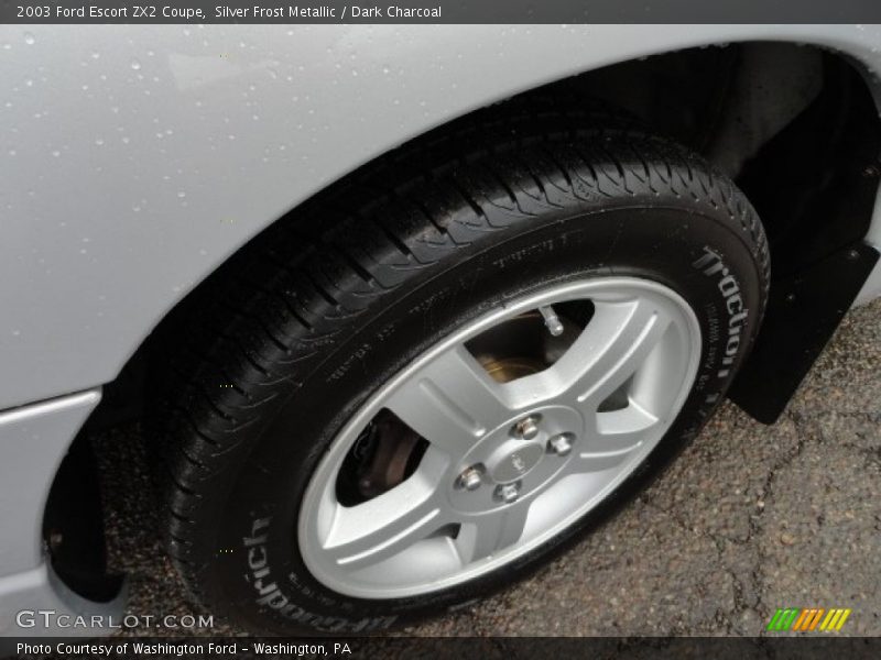 Silver Frost Metallic / Dark Charcoal 2003 Ford Escort ZX2 Coupe