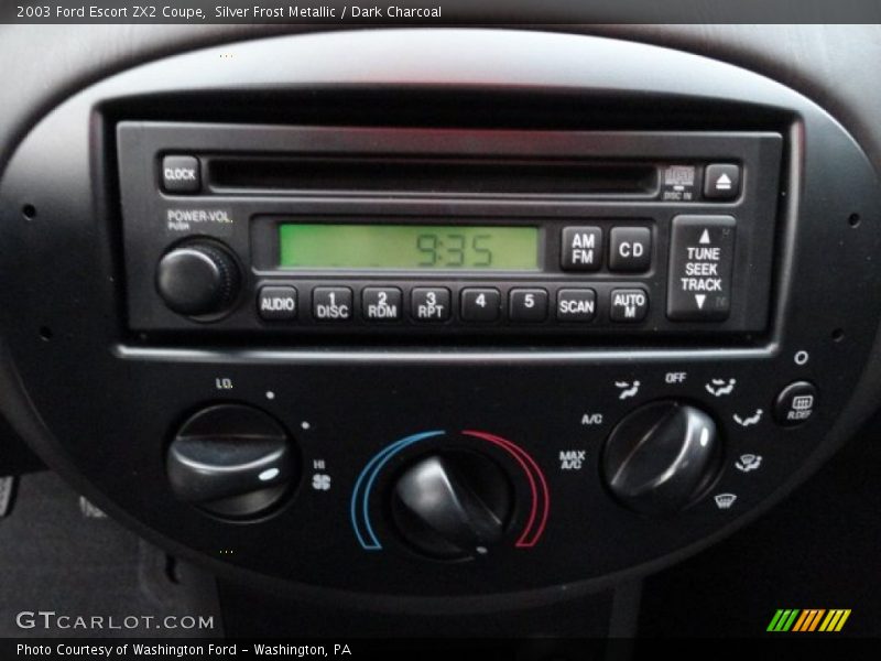 Silver Frost Metallic / Dark Charcoal 2003 Ford Escort ZX2 Coupe