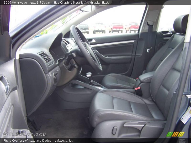 Blue Graphite Metallic / Anthracite Black 2006 Volkswagen Jetta 2.5 Sedan