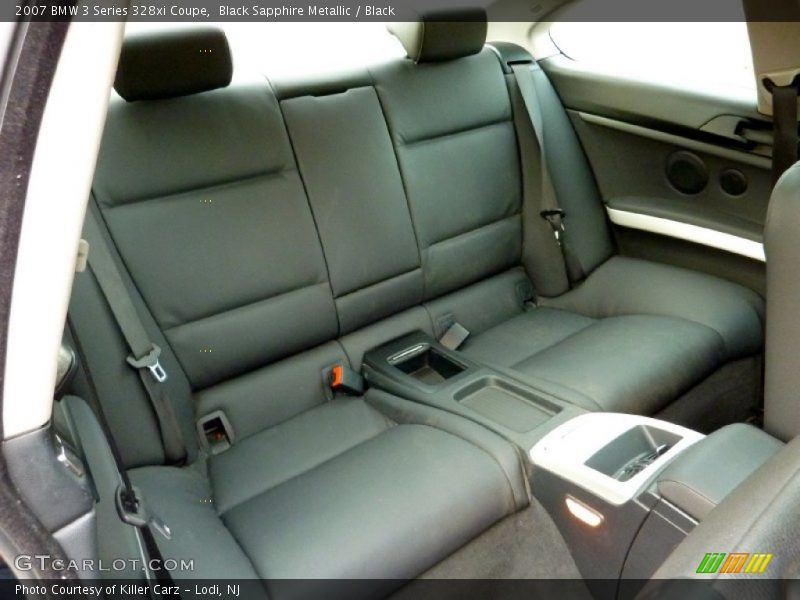 Black Sapphire Metallic / Black 2007 BMW 3 Series 328xi Coupe