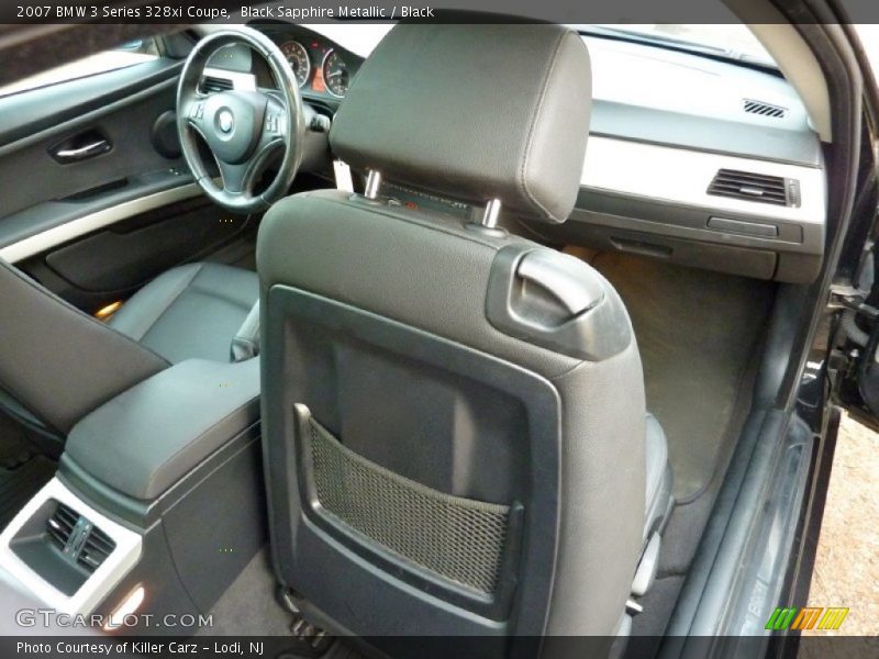 Black Sapphire Metallic / Black 2007 BMW 3 Series 328xi Coupe