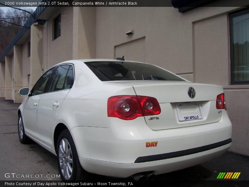 Campanella White / Anthracite Black 2006 Volkswagen Jetta 2.0T Sedan